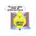 Trust Me I'm A Librarian stickers