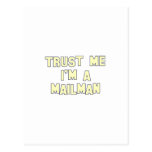 Trust Me I'm a Mailman Post Cards