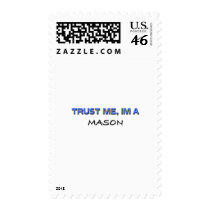 Trust Me I'm a Mason postage by professions Trust Me I'm a Mason postage