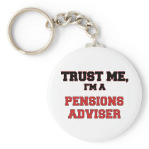 Trust Me I'm a My Pensions Adviser Key Chains