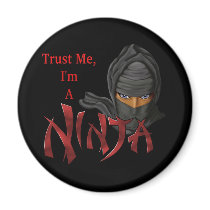 Trust Me I'm A Ninja Magnets
