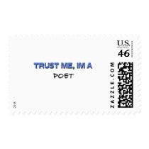 Trust Me I'm a Poet postage