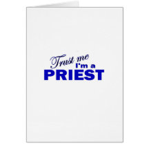 Trust Me I'm a Priest Greeting Cards