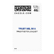 Trust Me I'm a Protistologist Postage Stamps