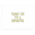 Trust Me I'm a Reporter Post Card