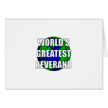 Trust Me I'm a Reverend Greeting Card