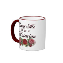 Trust Me I'm A Rosarian Gardener Saying mugs by thegardenpages Trust Me I'm A Rosarian Gardener Saying mugs