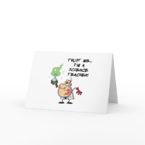 Trust Me... I'm a Science Teacher Greeting Card