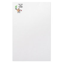 Trust Me... I'm a Science Teacher Custom Stationery