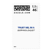 Trust Me I'm a Sophiologist postage