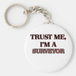 Trust Me I'm A SURVEYOR Keychain Trust Me I'm A SURVEYOR Keychain