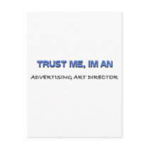 Trust Me I'm an Advertising Art Director postcards