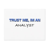 Trust Me I'm an Analyst Post Cards