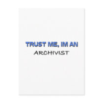Trust Me I'm an Archivist postcards