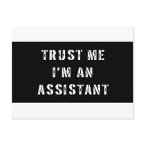 Trust Me I'm An Assistant Post Cards