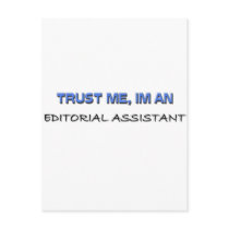 Trust Me I'm an Editorial Assistant postcards