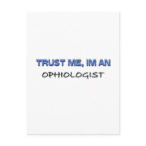 Trust Me I'm an Ophiologist postcards