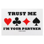 Trust Me I'm Your Partner (Bridge Saying) Stationery