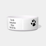 Trust Me Learning About Physics Won't Kill You Cat Bowl