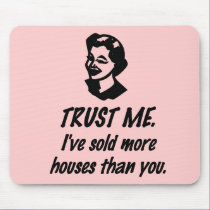 Trust Me. mousepads