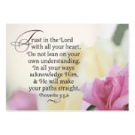 Trust & Mercy Chubby Business Card Template