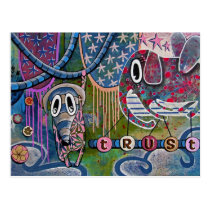 Trust Postcard postcards