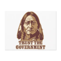 Trust The Government postcards