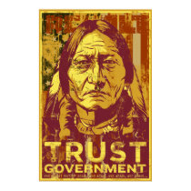 Trust The Government Poster posters