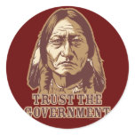 Trust The Government stickers