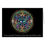 Trust Yourself ~ The Eyes of the World Mandala Cards