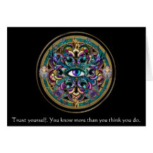Trust Yourself ~ The Eyes of the World Mandala Cards