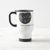 Trust Yourself ~ The Eyes of the World Mandala Mugs