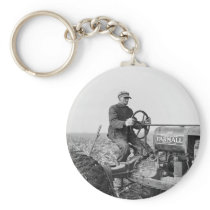 Trusty Old Tractor, 1930s Keychains