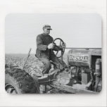 Trusty Old Tractor, 1930s Mousepads