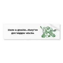 Truth about Goalies bumper stickers
