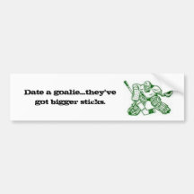 Truth about Goalies Bumper Stickers