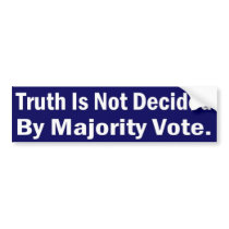 Truth decided bumper stickers by lethlchoclate Truth decided bumper stickers
