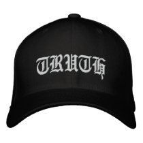 TRUTH embroidered hats