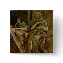 Truth from monument to Alexander VII in north Pinback Buttons