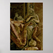 Truth from monument to Alexander VII in north Poster