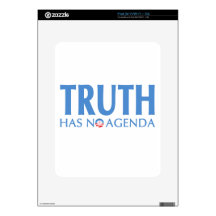 Truth Has No Agenda Decals For The iPad
