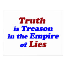 Truth is Treason Post Card