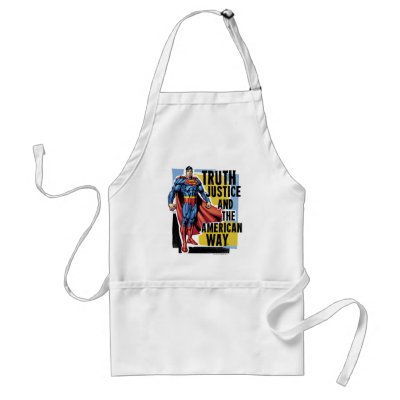 Truth, Justice aprons