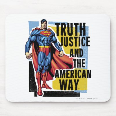 Truth, Justice mousepads