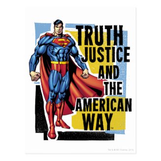 Truth, Justice Postcard