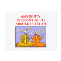 TRUTH proverb philosophy Post Card