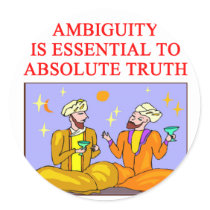 TRUTH proverb philosophy Sticker