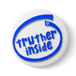 Truther Inside Pinback Buttons