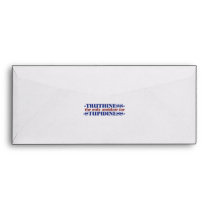 Truthiness the only antidote for stupid envelopes