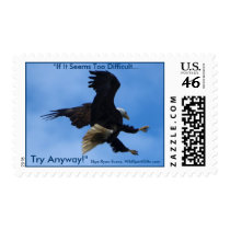 "TRY ANYWAY" EAGLE Series Stamp